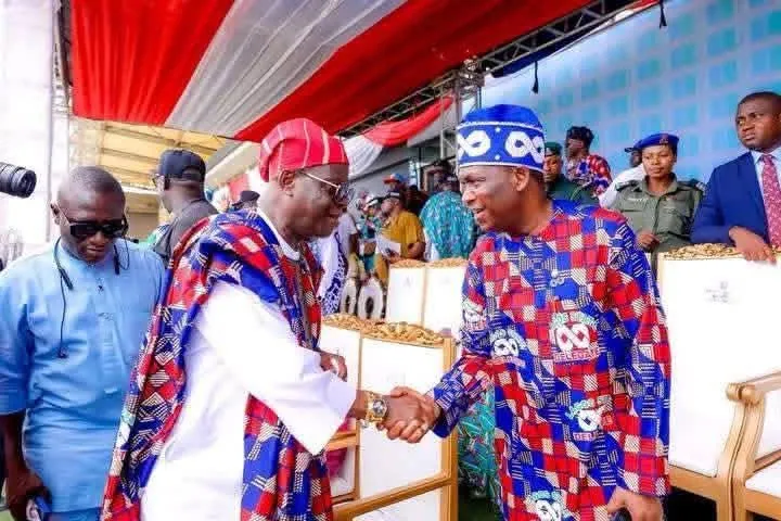 Hon. Faleke greeting constituents at an empowerment event