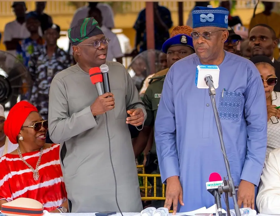 Constituents gathered at a Faleke empowerment programme in Ikeja